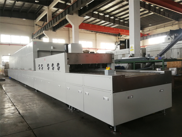 التحكم الدقيق في درجة الحرارة والحماية من العزل لثابت غواندينغ وفرن النفق الدوار